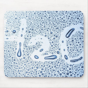 Water Drop Splash H2O Mouse Pad
