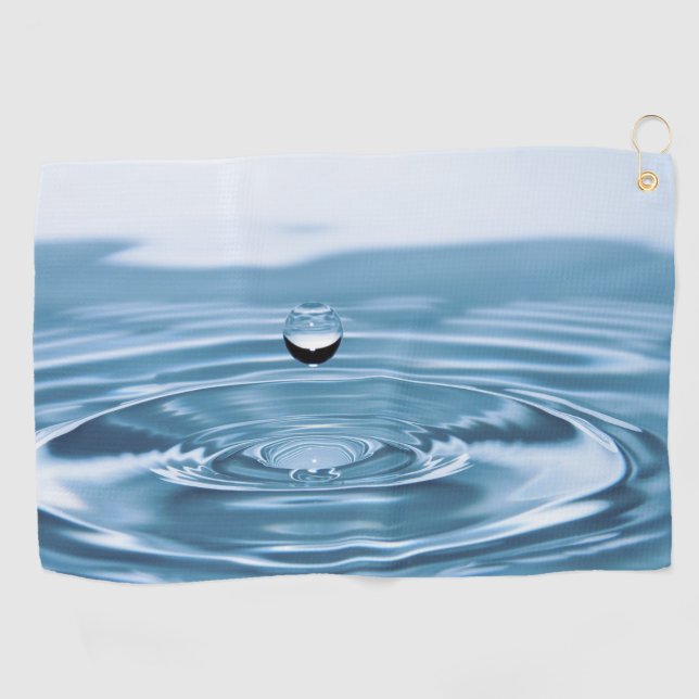 water droplet falling into water Towels (Horizontal)
