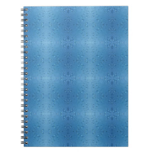 Water Droplets Against Blue Sky Notebook