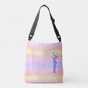 Water Droplets Beading Sweat Wet Pink Rain Best Crossbody Bag