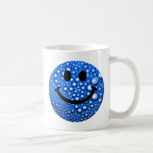 Water droplets coffee mug