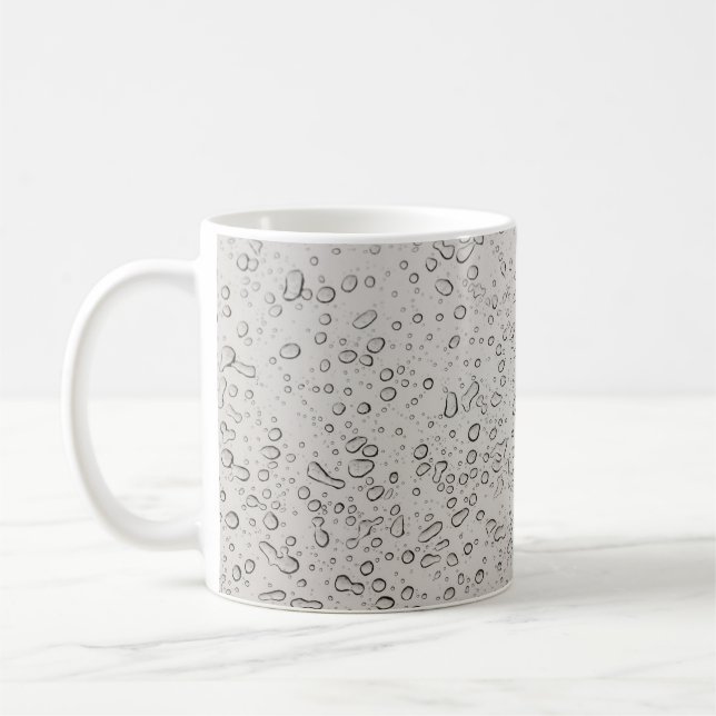 Water droplets coffee mug (Left)