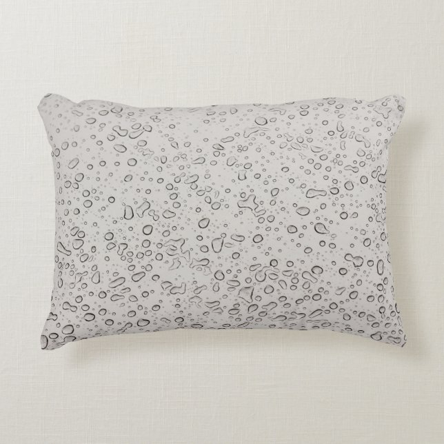 Water droplets decorative cushion (Front)