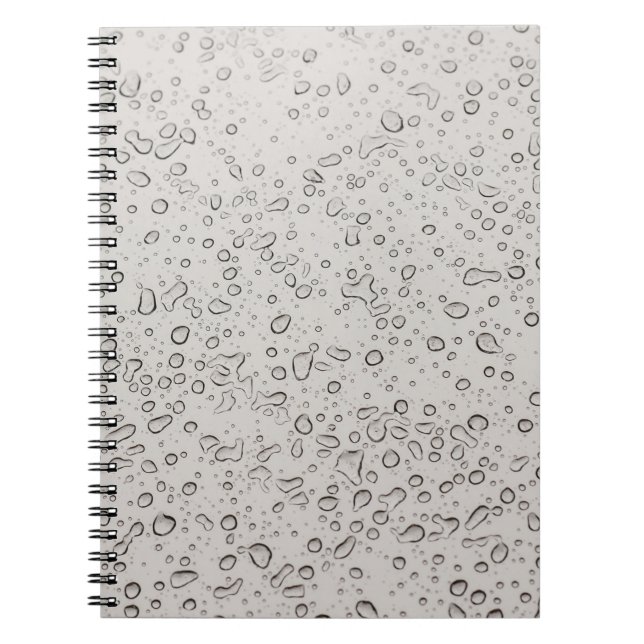 Water droplets notebook (Front)