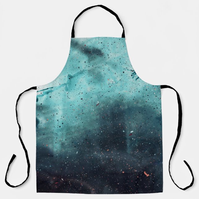 Water droplets on glass window apron (Front)