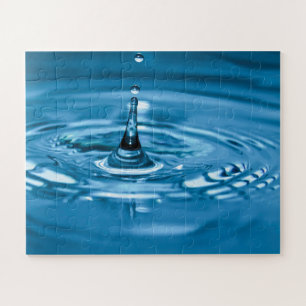 water droplett looking face jigsaw puzzle