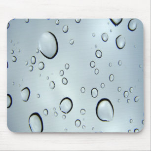 Water Drops Mouse Pad