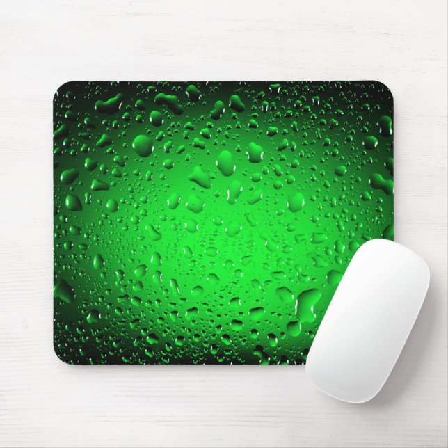 water drops mouse pad (With Mouse)