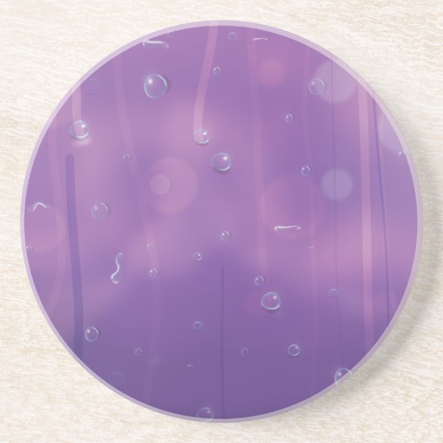Water Drops on a window. Coaster (Front)