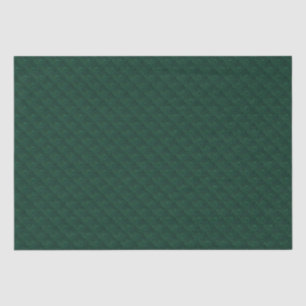 Water Drops on Green Metal Tissue Paper