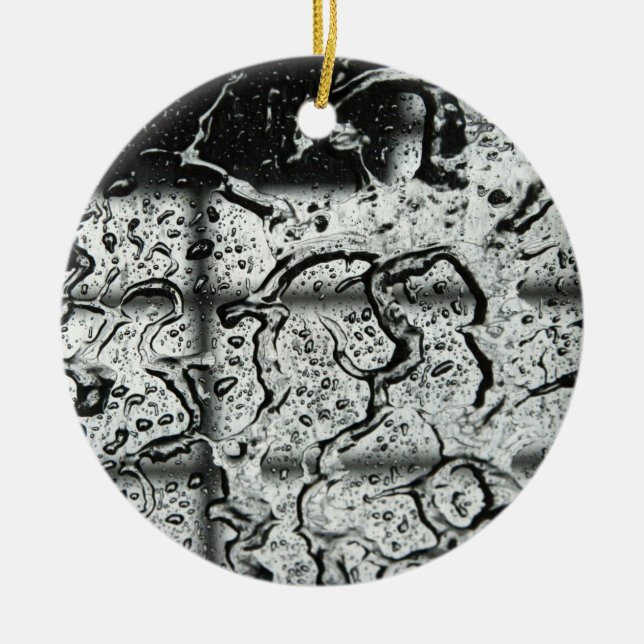 Water Drops Ornament (Front)