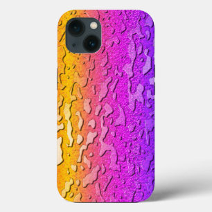 Water Drops: Rain and Rainbows iPhone 13 Case