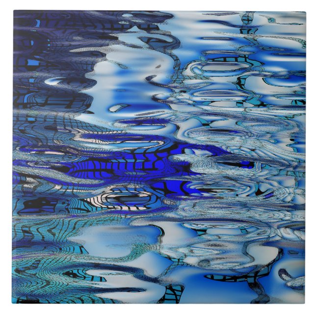 Water effect ceramic tile (Front)