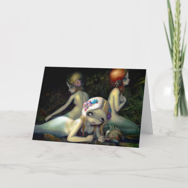 "Water Elementals" Greeting Card (Front)