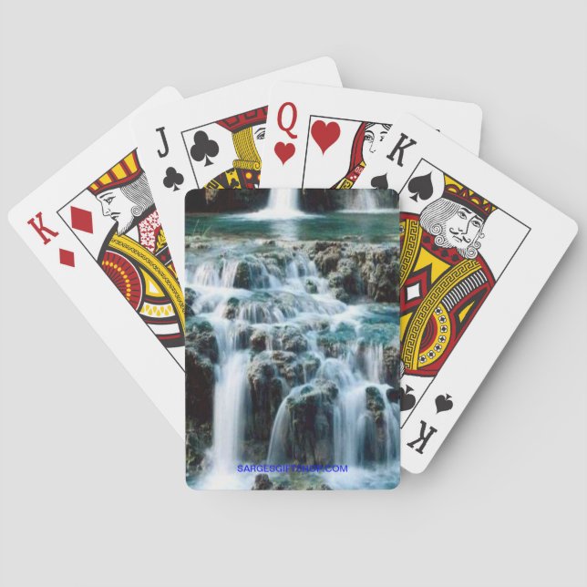 WATER FALL PLAYING CARDS (Back)