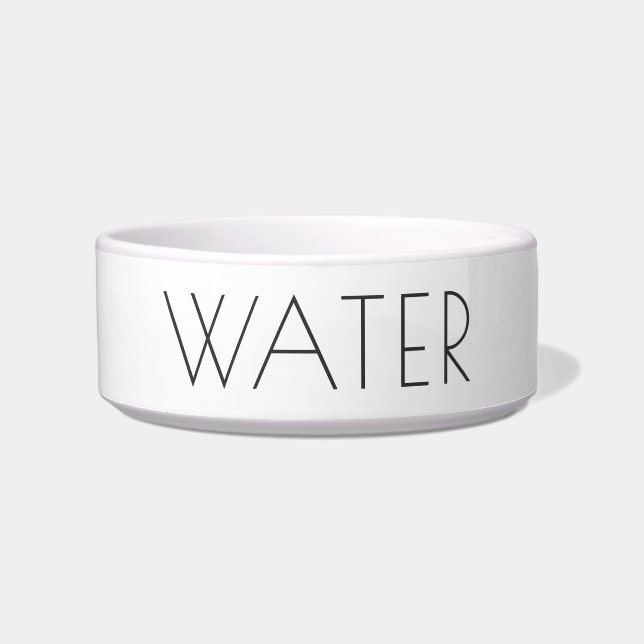 WATER Feeding Bowl (Front)