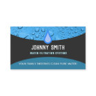 Water Filter Business Cards