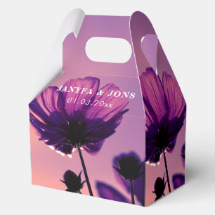 water floewr favour box
