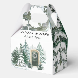 water floewr favour box