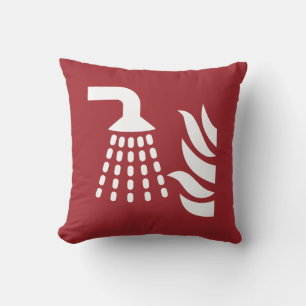 Water Fog Applicator Safety Sign Cushion