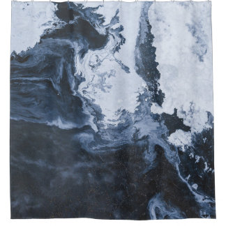 Water formation shower curtain
