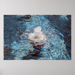 Water Fountain Poster