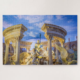 Water Fountains in Las Vegas Jigsaw Puzzle