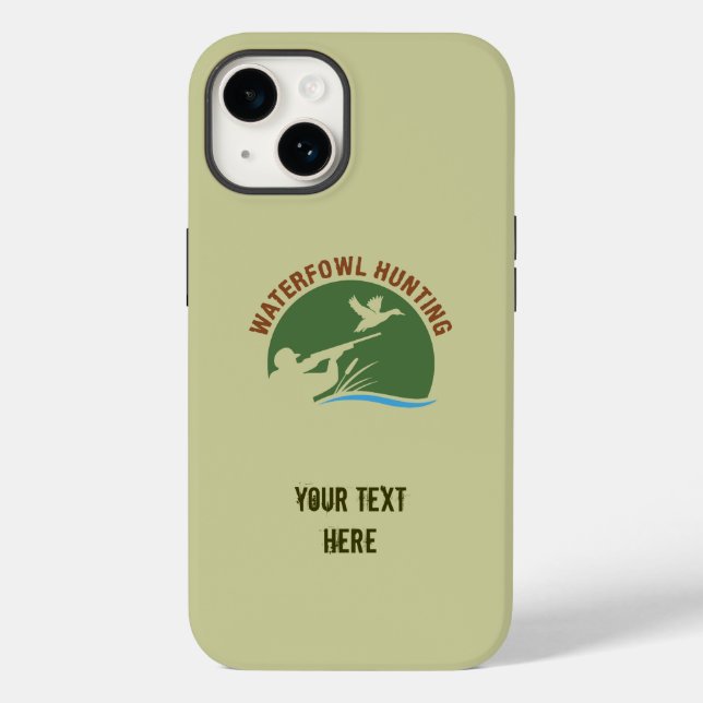 Water Fowl Hunting iPhone Case (Back)