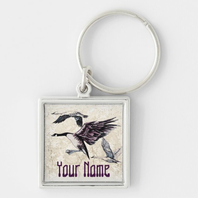Water Fowl Key Ring (Front)