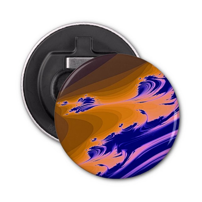 WATER FRACTAL   BOTTLE OPENER (Front)