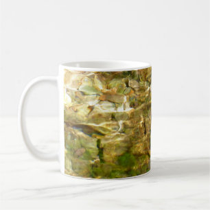 Water from Hot Springs Green-Gold Nature Coffee Mug