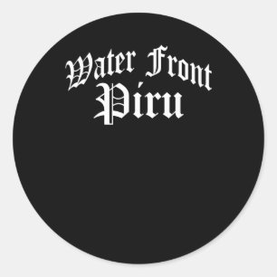 Water Front Piru Sticker