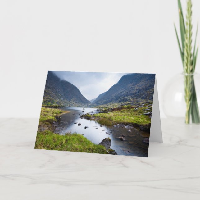 Water | Gap of Dunloe County Kerry Ireland Card (Front)