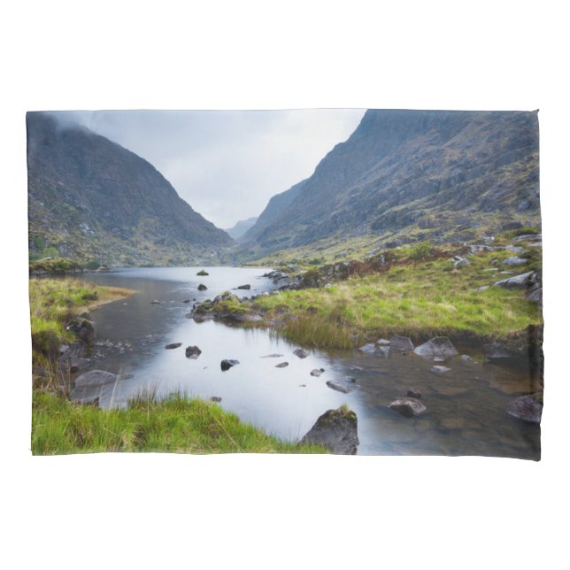 Water | Gap of Dunloe County Kerry Ireland Pillowcase (Front)
