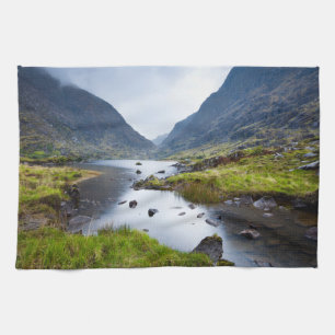 Water Gap of Dunloe County Kerry Ireland Tea Towel