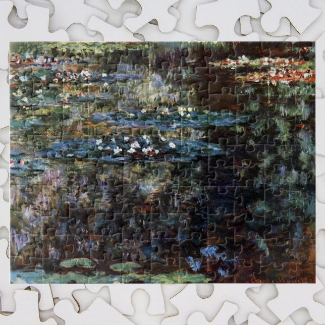 Water Garden at Giverny, France by Claude Monet Jigsaw Puzzle (Creator Uploaded)