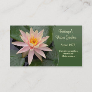 Water Garden Business Card