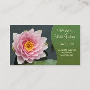 Water Garden Business Card