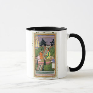 Water gardens, from the Clive Album (gouache on pa Mug