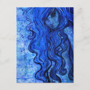 Water Girl Postcard