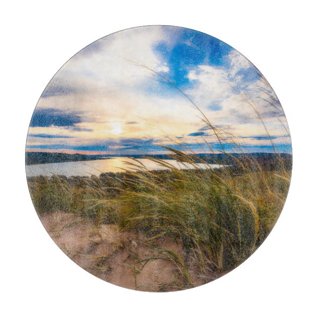 Water | Glen Lake Sleeping Bear Dunes Michigan Cutting Board (Front)