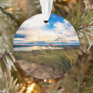 Water   Glen Lake Sleeping Bear Dunes Michigan Ornament