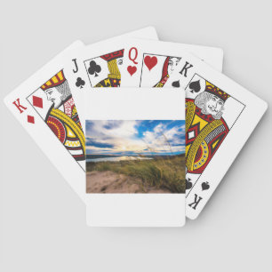 Water Glen Lake Sleeping Bear Dunes Michigan Playing Cards