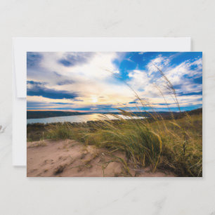 Water Glen Lake Sleeping Bear Dunes Michigan Thank You Card