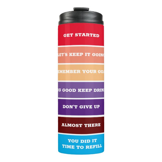 Water Goals  Thermal Tumbler (Front)