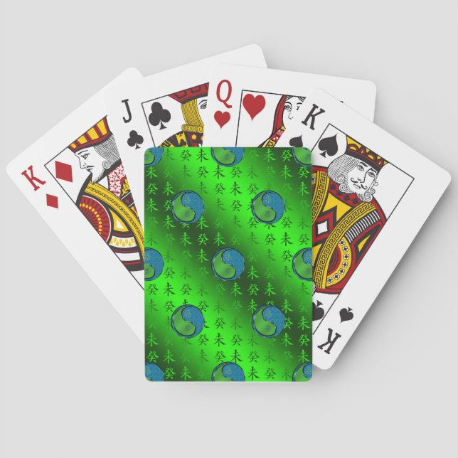 Water Goat Playing Cards (Back)
