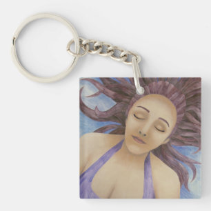 Water Goddess Floating Keychain