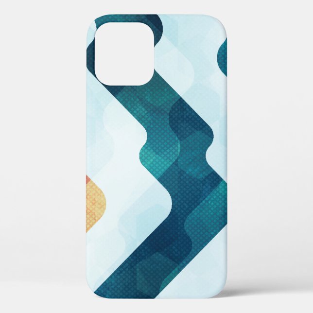 Water Grunge Effect Seamless Pattern Case-Mate iPhone Case (Back)