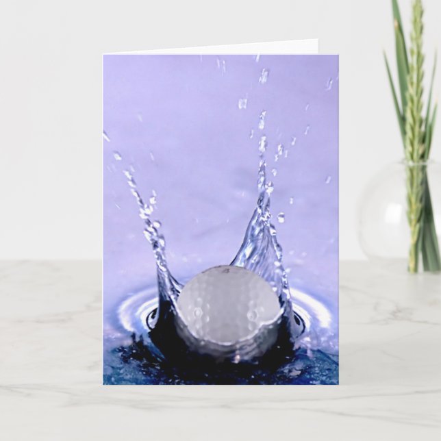 Water Hazard Card (Front)