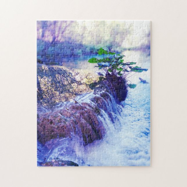 water haze jigsaw puzzle (Vertical)